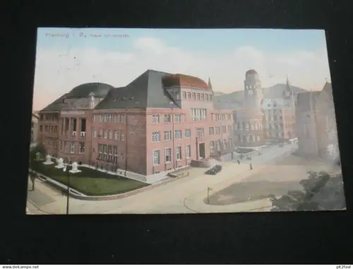 Freiburg i. Breisgau , 1913 , Neue Universität , Ansichtskarte ,  AK , CPA !!
