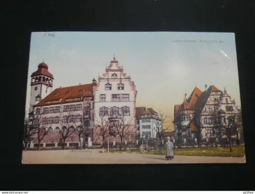 Freiburg i. Breisgau , 1912 , Lehrer-Seminar , Panorama , Ansichtskarte ,  AK , CPA !!