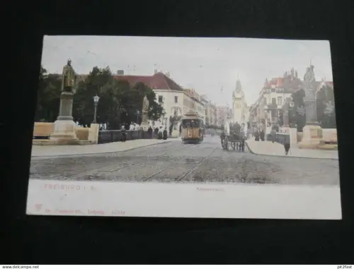 Freiburg i. Breisgau , 1910 , Kaiserbrücke , Panorama , Ansichtskarte ,  AK , CPA !!
