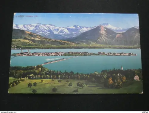 Lindau am Bodensee , ca. 1925  , Eisenbahn , Ansichtskarte ,  AK , CPA !!