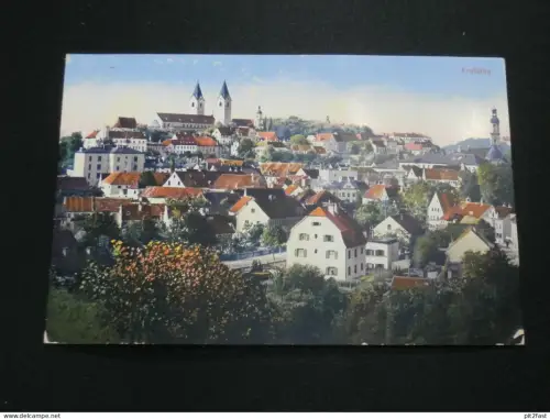 Freising - Panorama , 1914 ,  Ansichtskarte ,  AK , CPA !!
