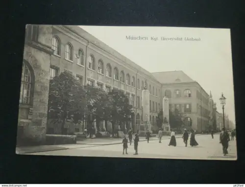 München - königliche Universität , ca. 1910 ,  Ansichtskarte ,  AK , CPA !!
