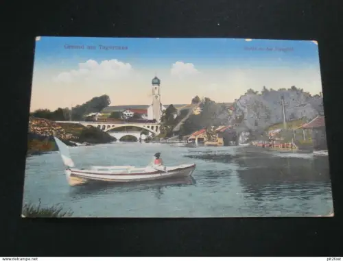 Gmund am Tegernsee b. Miesbach , 1913 ,  Ansichtskarte ,  AK , CPA !!