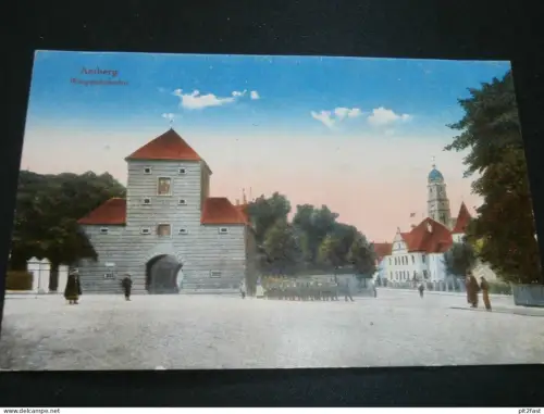 Amberg , 1917 , Wingershofertor , Feldpost nach Wulting ,  Ansichtskarte ,  AK , CPA !!