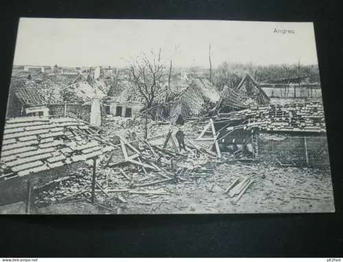 Angres , 1916 , Krieg , Stempel - Feldpost !!  ,  Ansichtskarte ,  AK , CPA !!