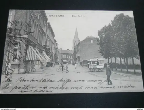 Waremme , 1918 ,  Rue de Huy , Ansichtskarte ,  AK , CPA !!