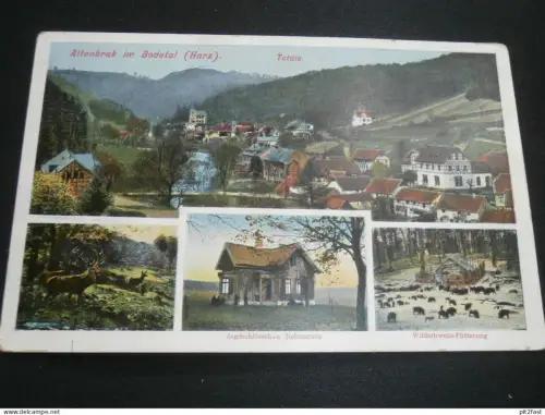 Altenbrak im Bodetal b. Thale , ca. 1905 , Ansichtskarte ,  AK , CPA !!