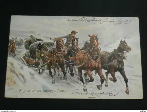 Imperial Post , St. Petersburg , ca. 1910 , Ansichtskarte , AK , Russland , CPA