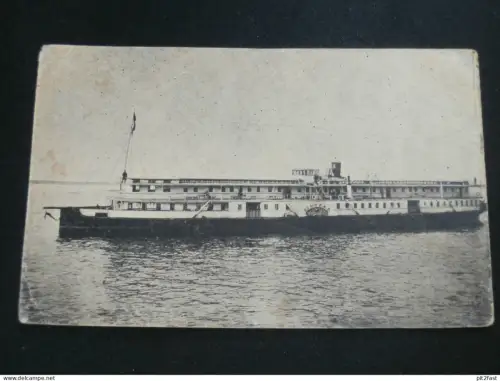 Schiff  auf der Wolga , ca. 1915  Schiff , Schiffe , Dampfer , Ansichtskarte , AK , Russland , CPA