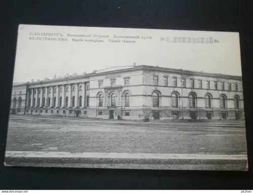 Sankt Petersburg / Санкт-Петербург , ca. 1910 , Zoologie Museum , Ansichtskarte , AK , Russland , CPA !!