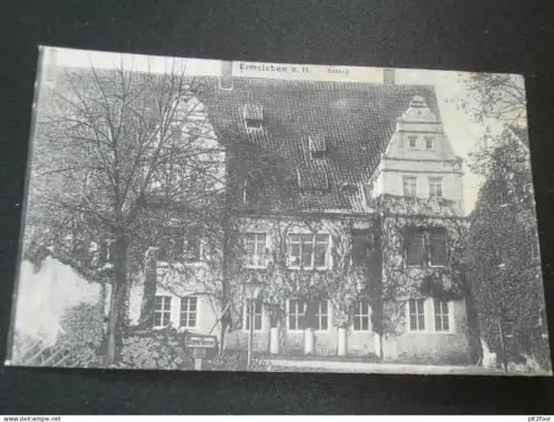 Ermsleben b. Falkenstein a. Harz, ca. 1910 , Schloß ,  Ansichtskarte ,  AK , CPA !!