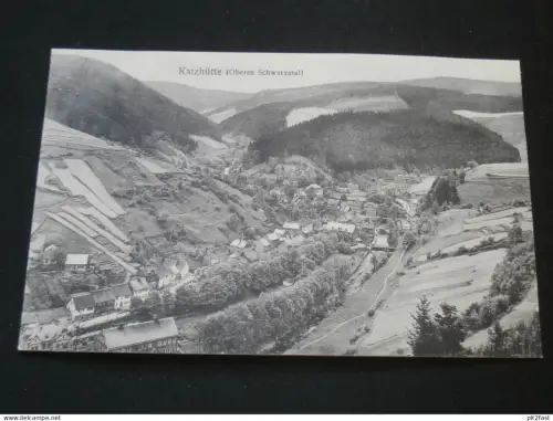 Katzhütte b. Schwarzatal , ca. 1915  , Saalfeld-Rudolstadt , Ansichtskarte ,  AK , CPA !!