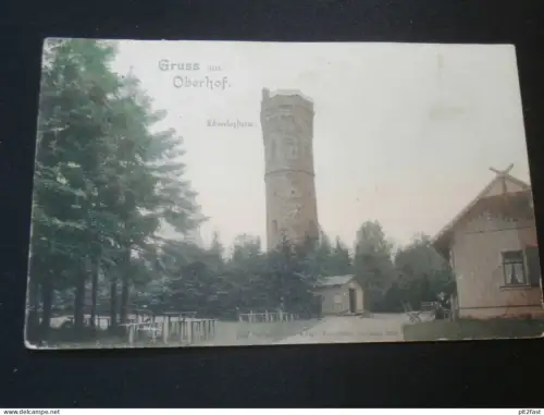 Gruss aus Oberhof ,  ca. 1905 , Turm ,  Ansichtskarte ,  AK , CPA !!