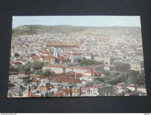 Stuttgart - Panorama , 1915  , Ansichtskarte , AK , CPA !!