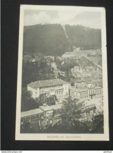 Wildbad - Sommerberg , 1912 , b. Calw , Ansichtskarte , AK , CPA !!