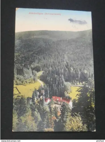 Allerheiligen i. Schwarzwald b. Oppenau , 1911 , Hotel Mittenmaier ,  Ansichtskarte , AK , CPA !!