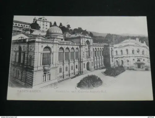 Baden-Baden , Kaiserin Augusta Bad , 1912 , Ansichtskarte , AK , CPA !!
