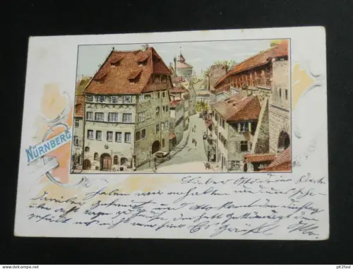 Nürnberg - Altstadt , 1903 , Ansichtskarte , AK , CPA !!
