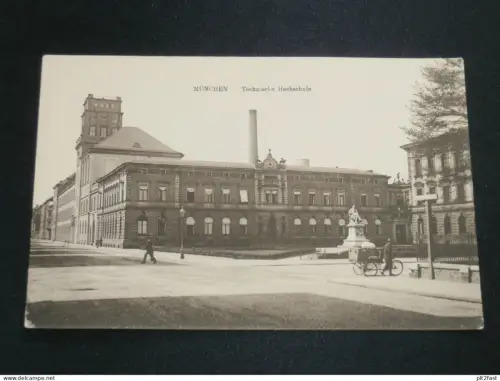 München - Technische Hochschule , ca. 1910 , Ansichtskarte , AK , CPA !!
