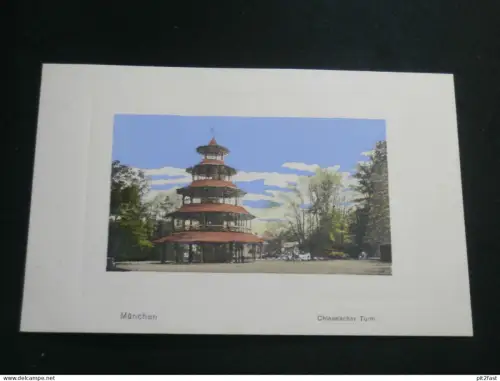 München - Chinesischer Turm , ca. 1910 , Ansichtskarte , AK , CPA !!