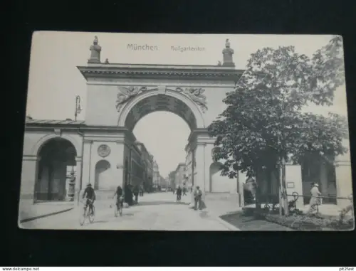 München - Hofgartentor , ca. 1910 , Ansichtskarte , AK , CPA !!