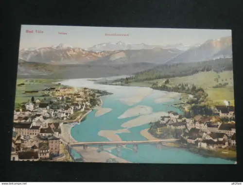 Bad Tölz , ca. 1910 , Panorama  Ansichtskarte , AK , CPA !!