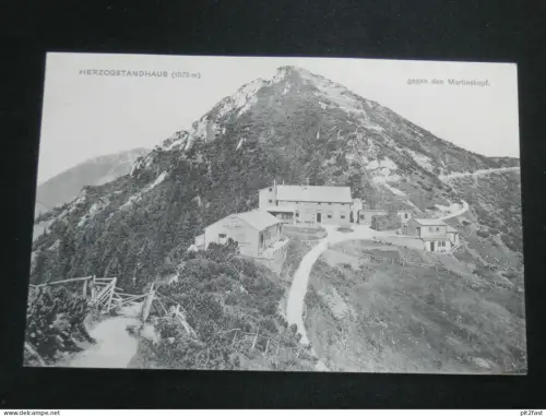 Herzogstandhaus b. Walchensee  , ca. 1910 , Kochel , Bad Tölz ,  Ansichtskarte , AK , CPA !!