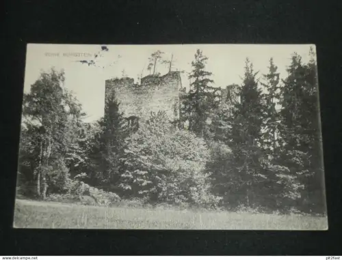 Ruine Burgstein i. V. , Vogtlandkreis b. Plauen , 1915 , Feldpost , Ansichtskarte , AK , CPA !!