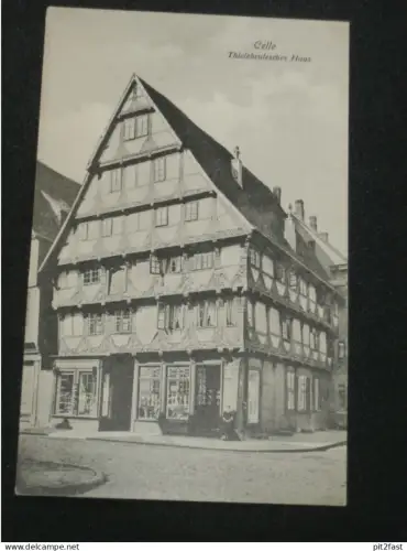 Celle Thielebenlesches Haus , ca. 1910 , Ansichtskarte , AK , CPA !!