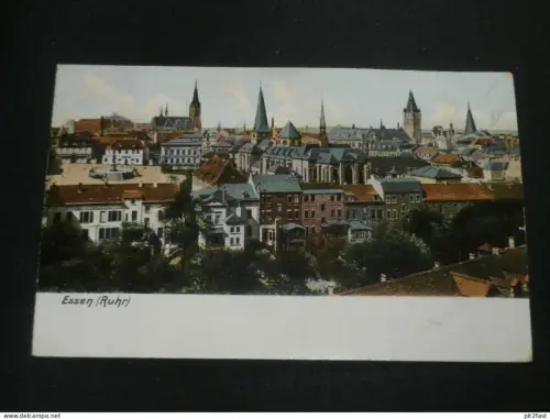 Essen a.d. Ruhr - Panorama , 1911 , Ansichtskarte , AK , CPA !!