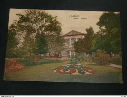 Duisburg - städt. Tonhalle , 1912 , Ansichtskarte , AK , CPA !!