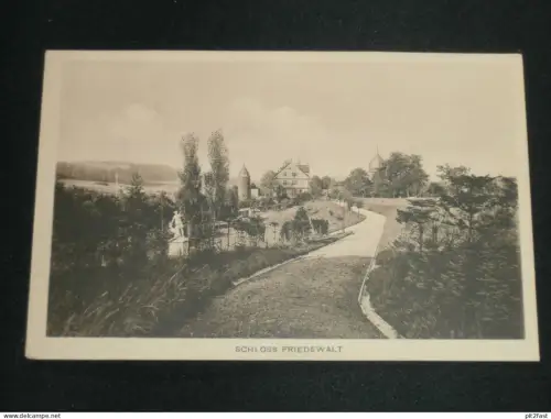 Schloss Friedewalt b. Friedewald i. Westerwald , ca. 1910 , Daaden-Herdorf , Ansichtskarte , AK , CPA !!