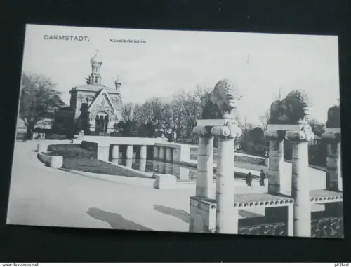 Darmstadt - Künstlerkolonie , 1916 , Ansichtskarte , AK , CPA !!