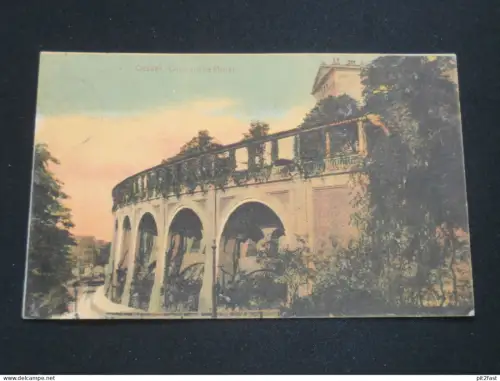 Kassel - Chinesische Mauer , 1909 , nach Zweibrücken , Ansichtskarte , AK , CPA !!