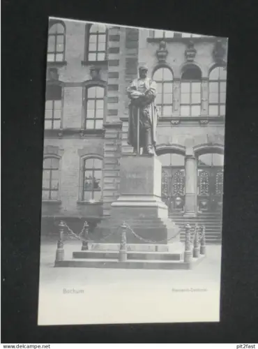 Bochum - Bismarck Denkmal  , ca. 1910 , Ansichtskarte , CPA , AK !!