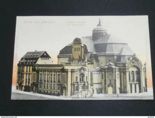 Elberfeld - Thalia Theater b. Wuppertal , 1907 , Ansichtskarte , CPA , AK !!