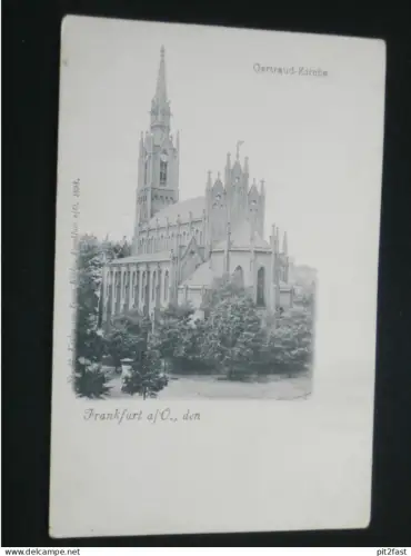 Frankfurt a.O. - Gertraud-Kirche , ca. 1905 , Ansichtskarte , CPA , AK !!
