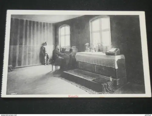 Stralsund i. Mecklenburg , ca. 1915 , Kapelle für Kriegsgefangene , Offiziers Gefangenenlager Ansichtskarte , CPA , AK