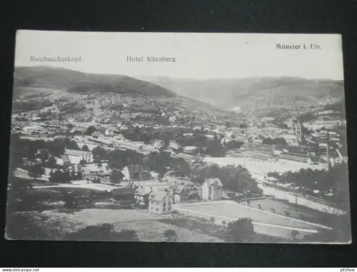 Münster i. Elsass - Hotel Altenberg ,  1915 , Ansichtskarte , AK , CPA !!