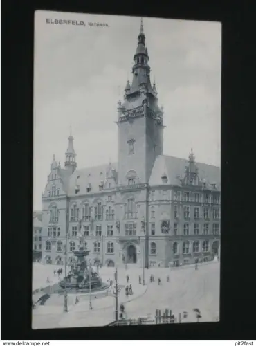 Elberfeld b. Wuppertal - Rathaus , 1907 , Ansichtskarte , AK , CPA !!