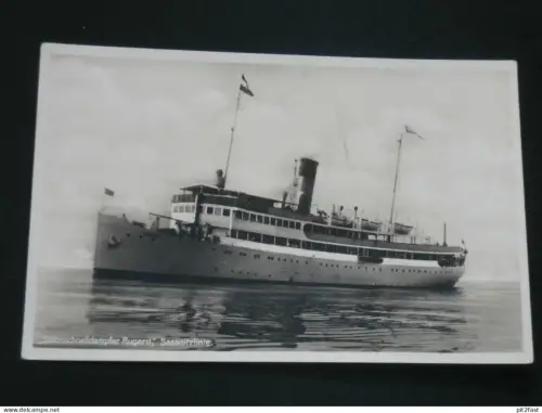 Salondampfer "Rugard"  Sassnitz-Linie , ca. 1920 , Rügen  Schiff , Dampfer , Ansichtskarte , AK , CPA