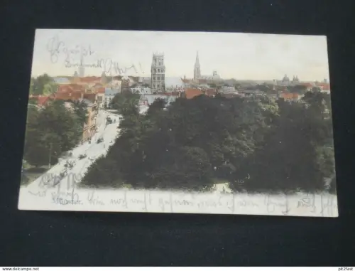 Münster i. Westfalen , 1907 , Panorama , Ansichtskarte , AK , CPA !!
