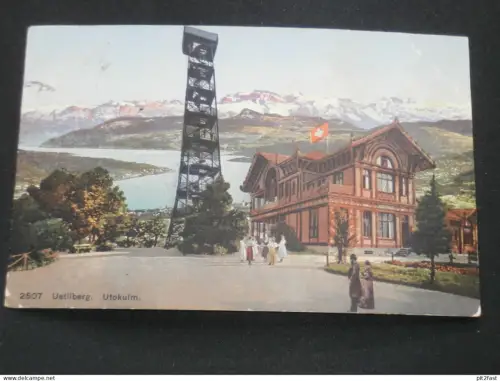 Uetliberg b. Uto Kulm b. Zürich , ca. 1905 ,  Utokulm , Ansichtskarte , AK , CPA !!