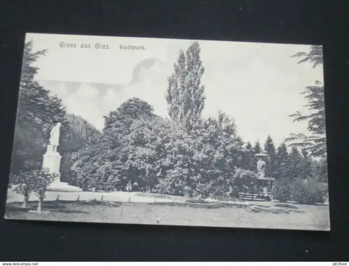Graz - Stadtpark , ca. 1905 ,  Ansichtskarte , AK , CPA !!