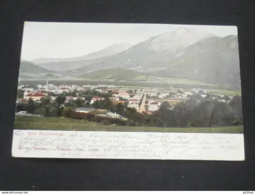 Bad Reichenhall , 1904 , Panorama ,  Ansichtskarte , AK , CPA !!