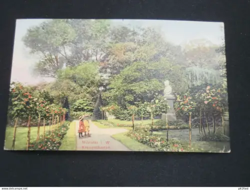 Münster i. Westfalen , 1913 ,  Kreuzschanze , nach Vohwinkel b. Hammerstein , Ansichtskarte , AK , CPA !!