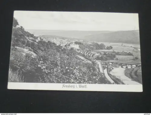 Arnsberg i. Westfalen , ca. 1910 ,  Panorama , Ansichtskarte , AK , CPA !!