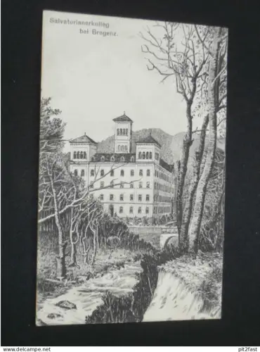 Bregenz - Salvatorianer-Kolleg , ca. 1910 , nach Wulting , Ansichtskarte , AK , CPA !!