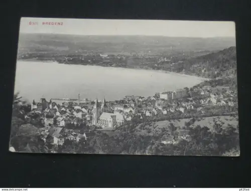 Bregenz  , 1909 , Panorama , nach Wulting , Ansichtskarte , AK , CPA !!