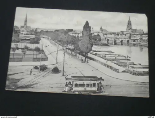 Frankfurt a. Main , Untertraubenbach , 1905 , Strassenbahn , nach Wulting , Ansichtskarte , AK , CPA !!